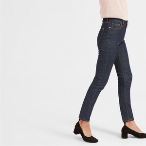 Everlane High Rise Medium Wash Skinny Jeans 30